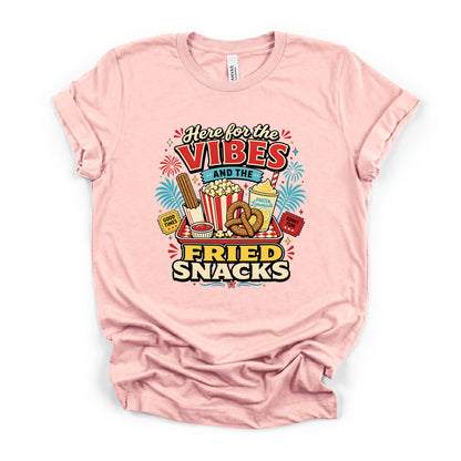 Here for the Vibes and the Fried Snacks