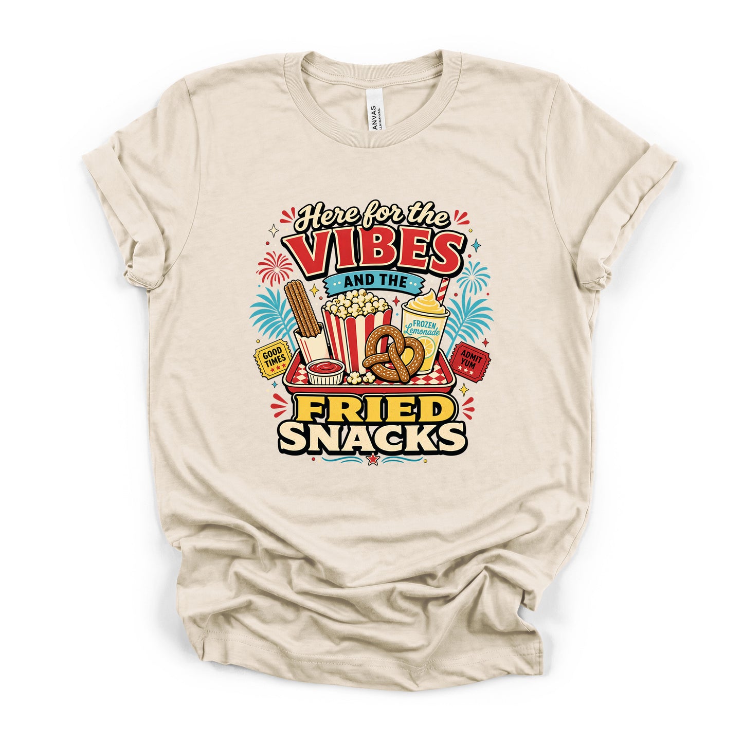 Here for the Vibes and the Fried Snacks