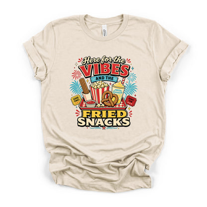 Here for the Vibes and the Fried Snacks