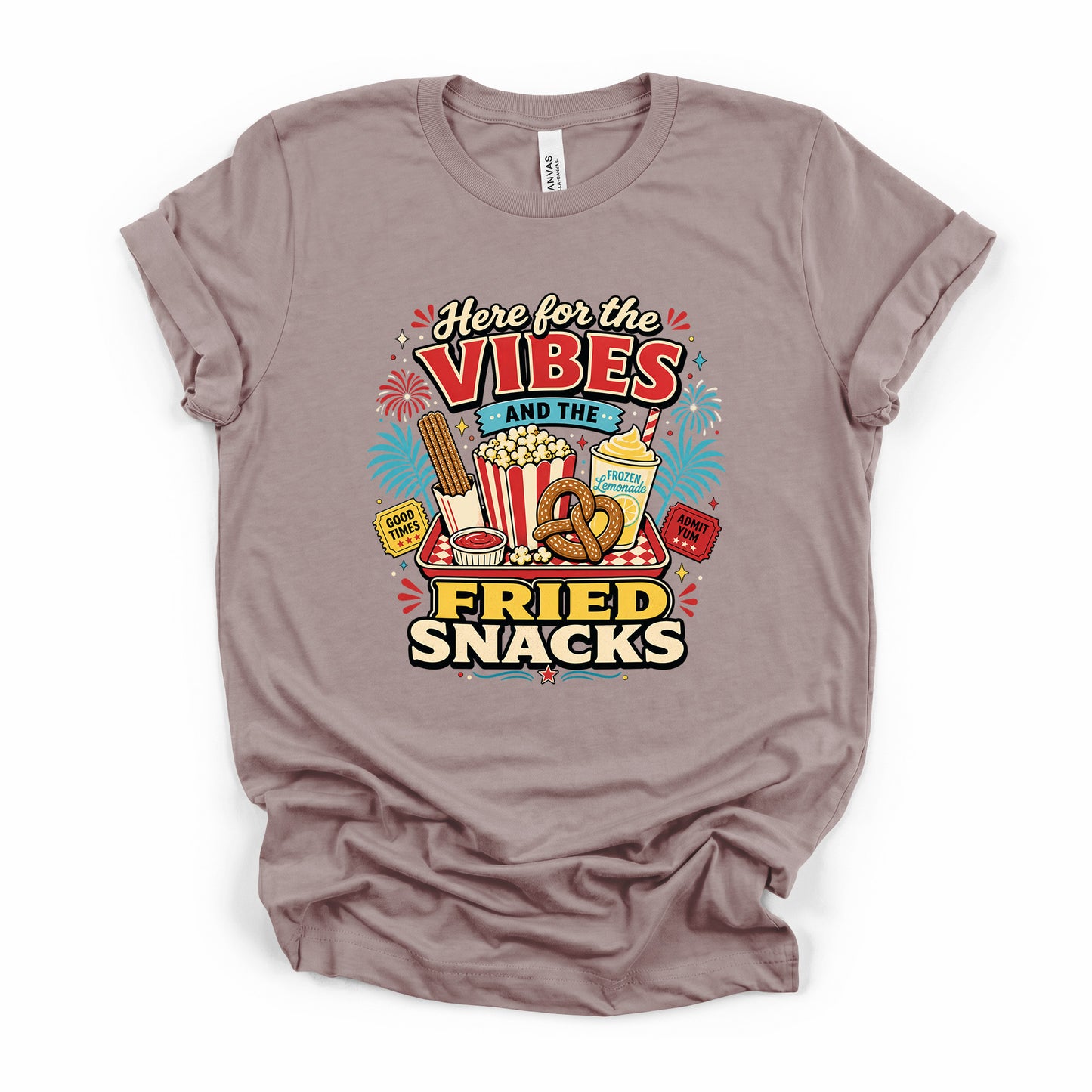 Here for the Vibes and the Fried Snacks