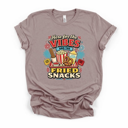 Here for the Vibes and the Fried Snacks