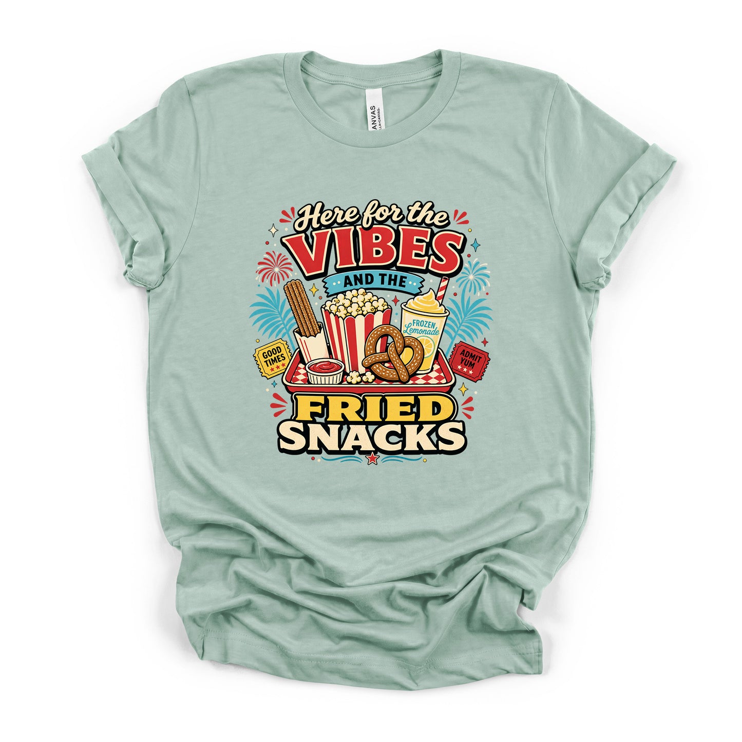 Here for the Vibes and the Fried Snacks