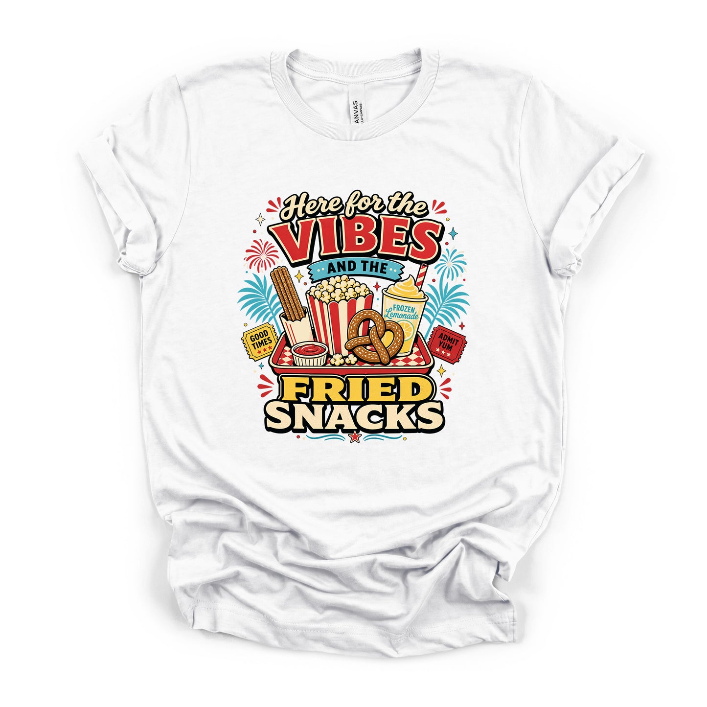 Here for the Vibes and the Fried Snacks