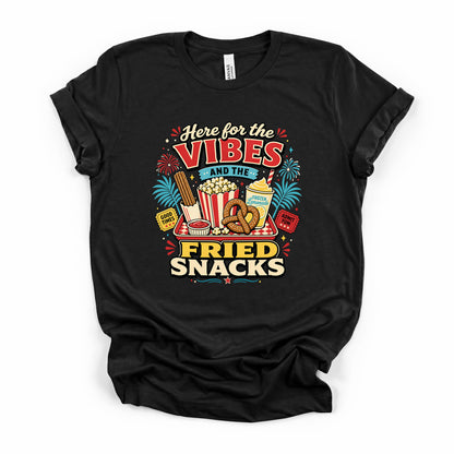 Here for the Vibes and the Fried Snacks