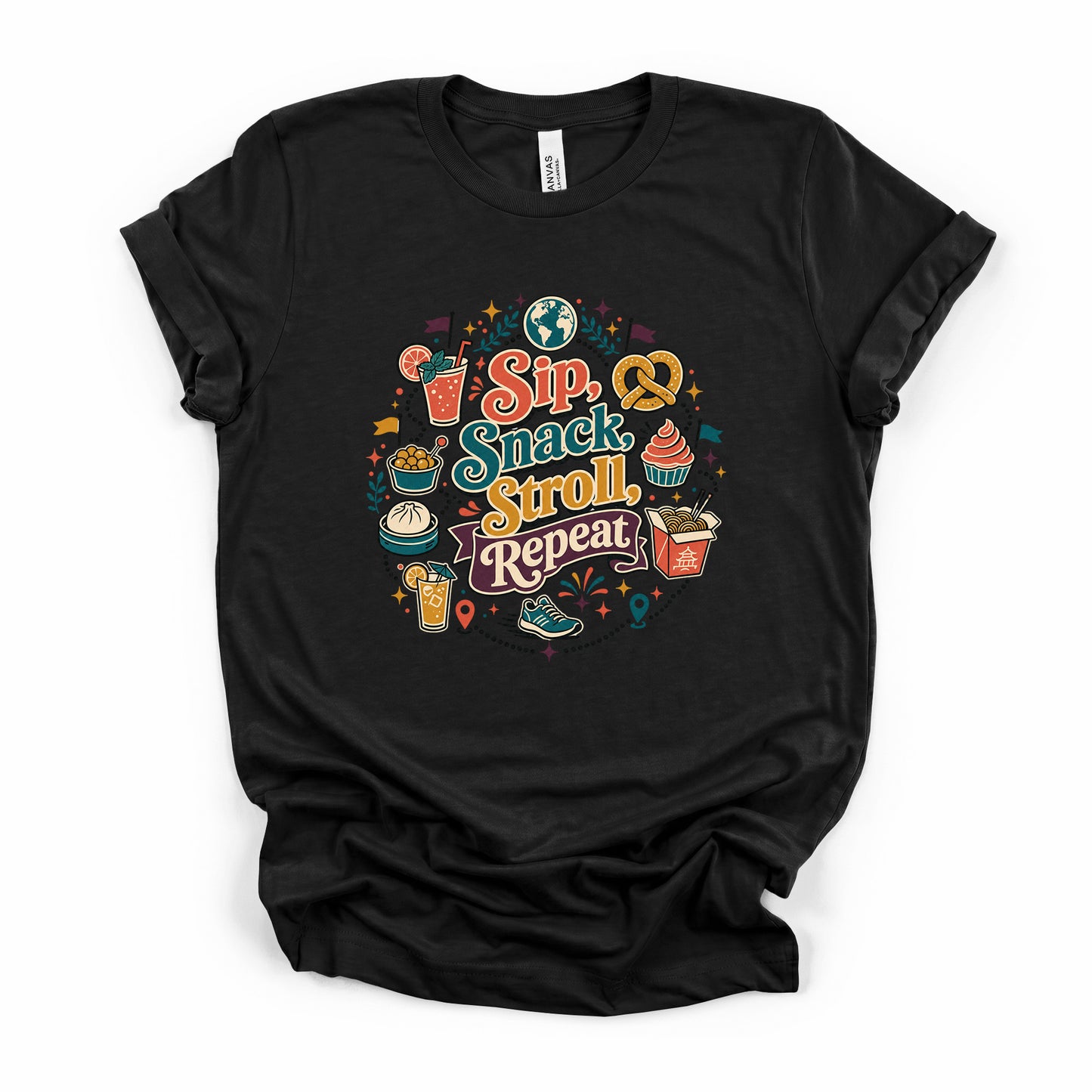 Sip, Snack, Stroll, Repeat