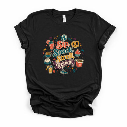 Sip, Snack, Stroll, Repeat