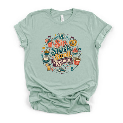 Sip, Snack, Stroll, Repeat