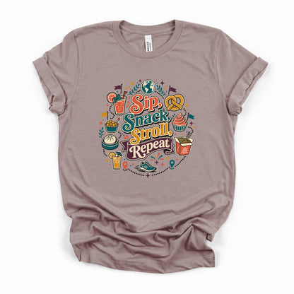 Sip, Snack, Stroll, Repeat