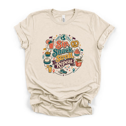Sip, Snack, Stroll, Repeat
