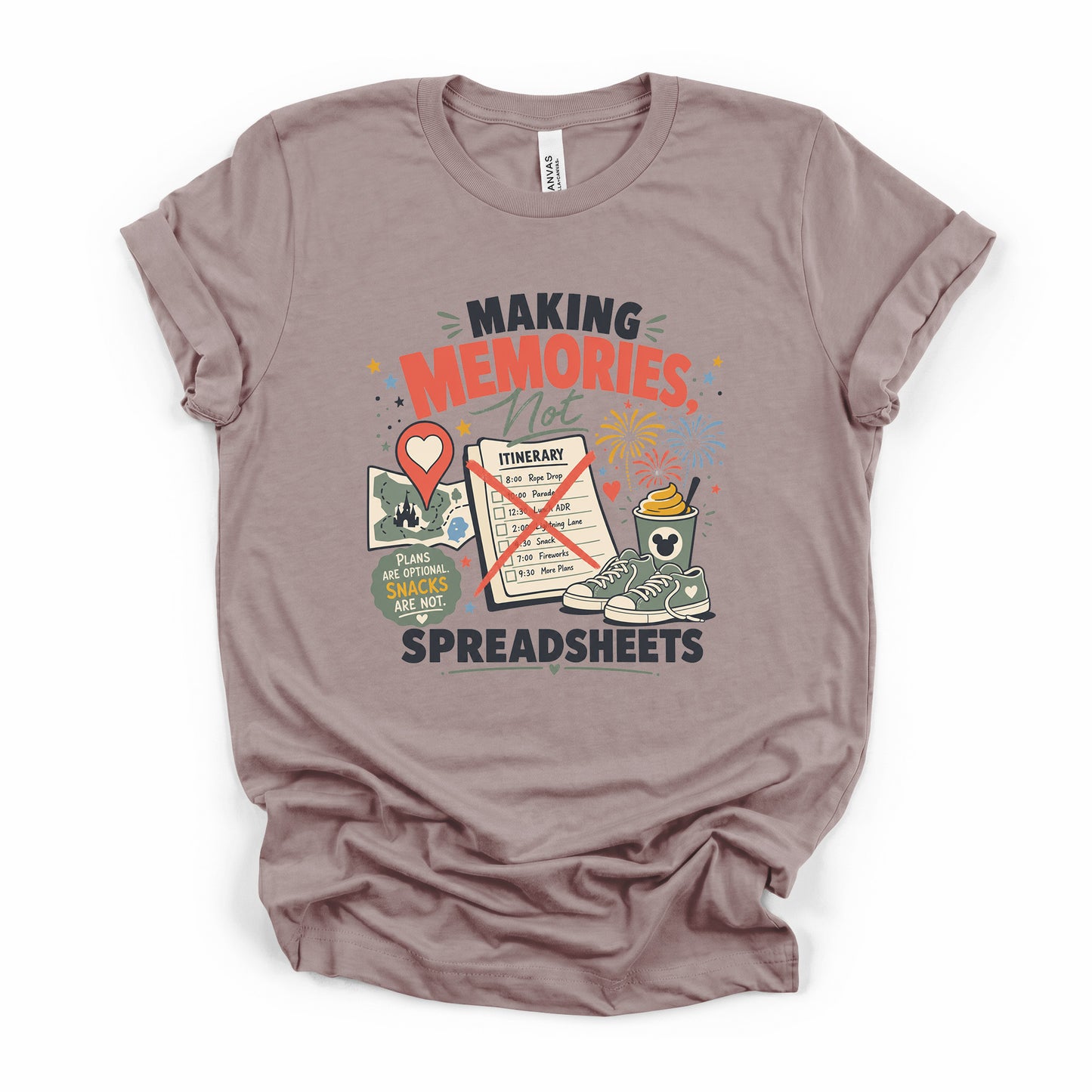 Making Memories Not Spreadsheets