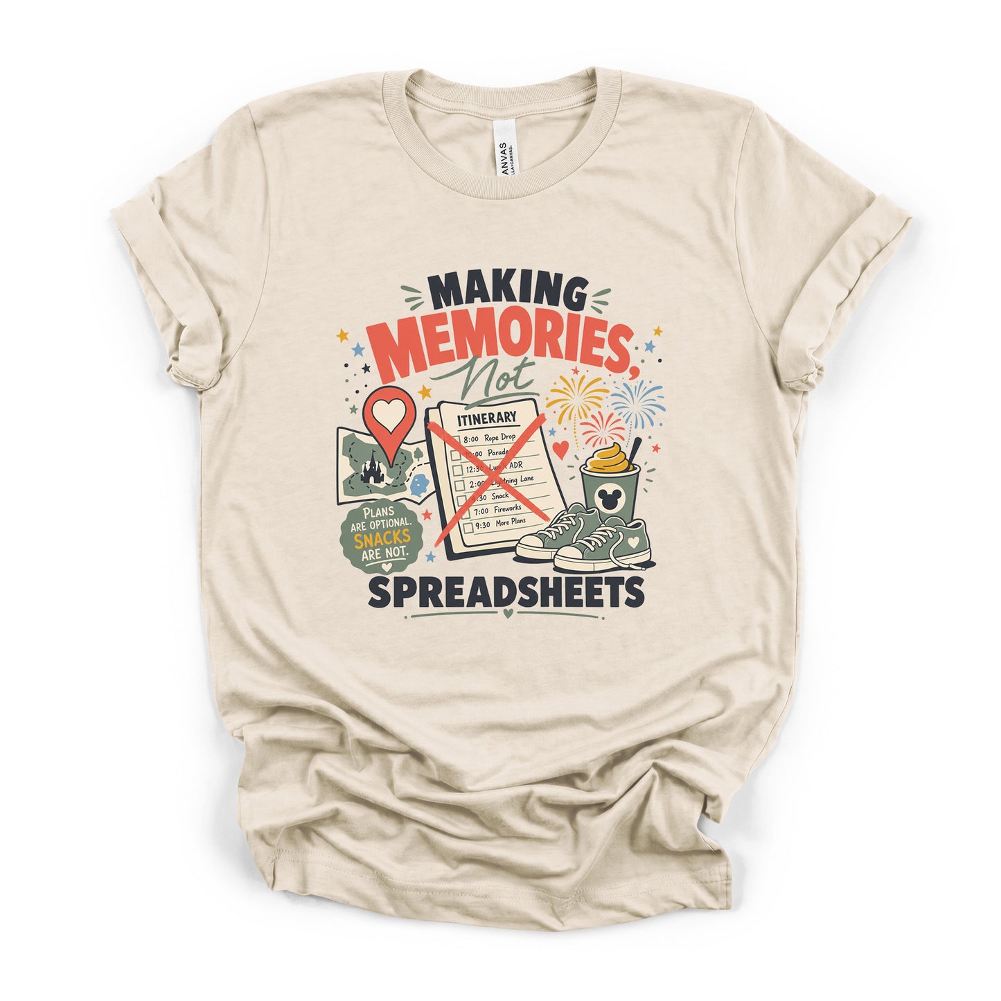 Making Memories Not Spreadsheets